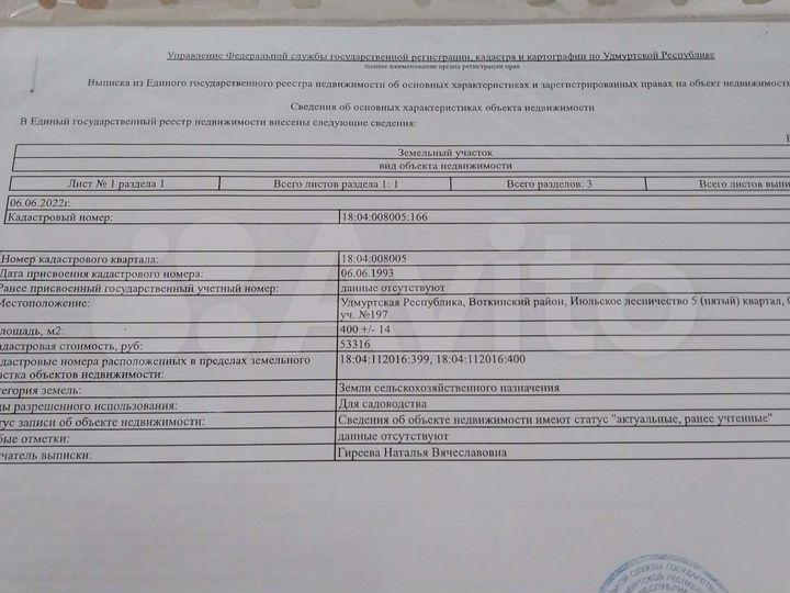 Участок 4 сот. (СНТ, ДНП)
