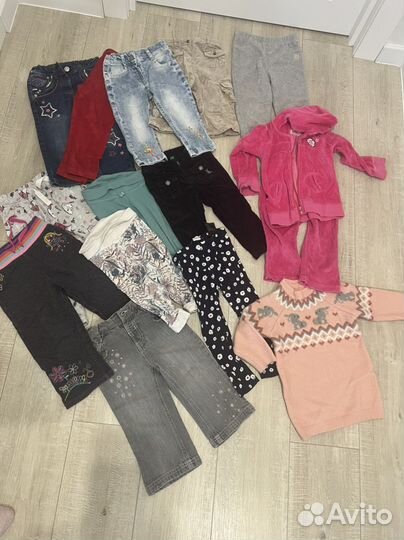 Вещи пакетом на девочку