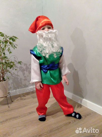 Прокат костюма гнома