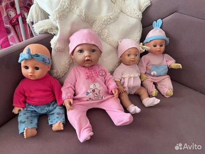 Куклы пупсы пакетом