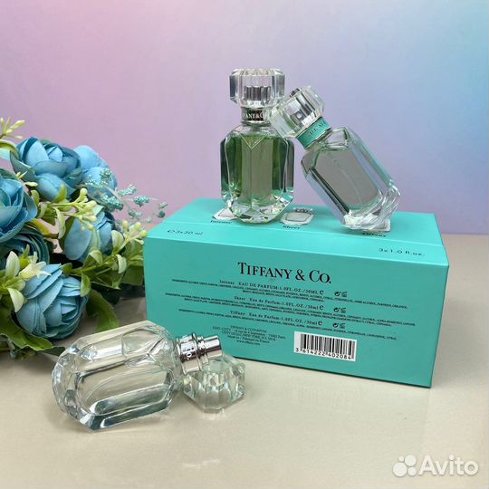 Подарочный набор Tiffany&Co Eau De Parfum 3x30 мл