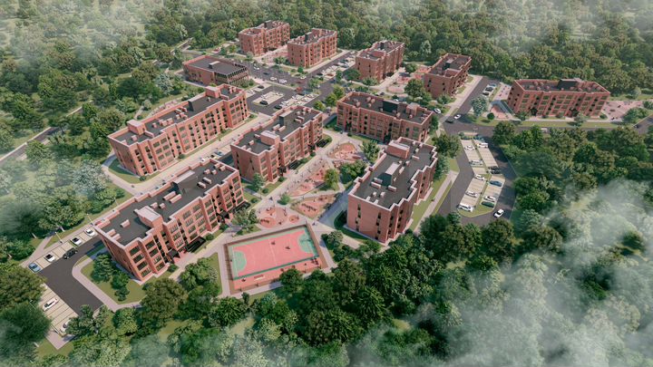 2-к. квартира, 55,3 м², 2/4 эт.