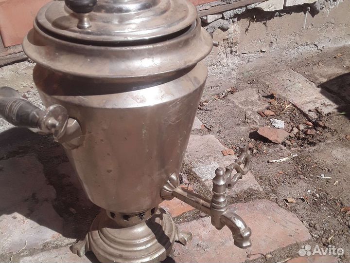 Тульский самовар на дровах