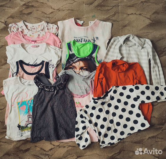 Вещи пакетом на девочку 6-7 лет