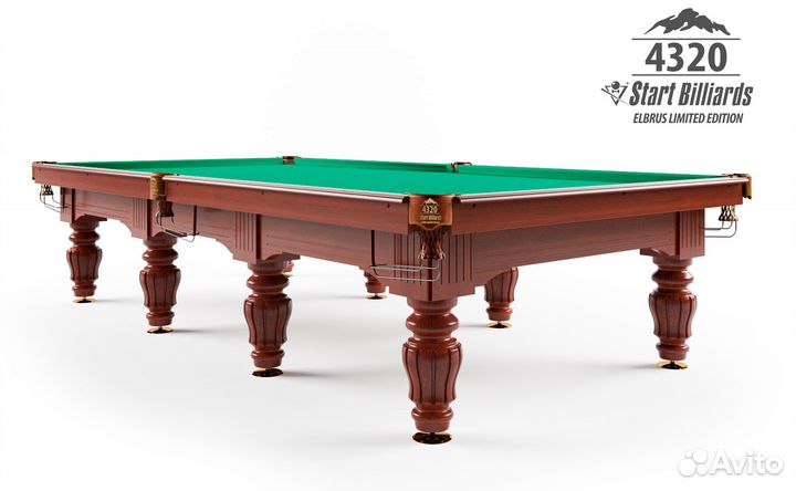 Бильярдный стол Барон 8 фут. Пул, Super Stone 40