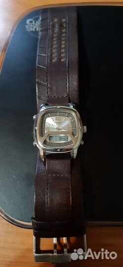 Часы fossil BQ-9232.С двойной индикацией