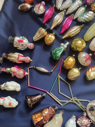 Елочные игрушки СССР