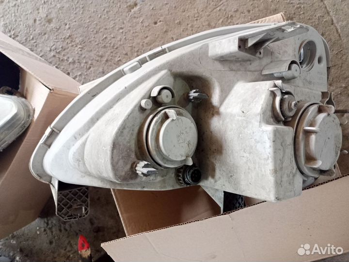 Фары газель пластик