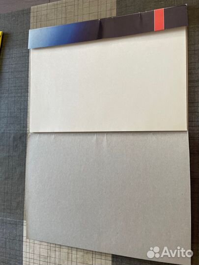 Цветная бумага и белый картон