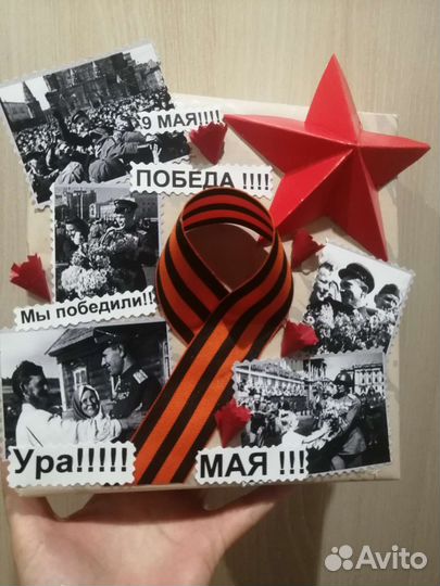 Поделка на 9 мая. Поделка в сад. Поделка в школу