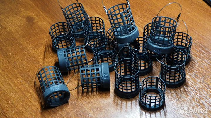 Фидерные кормушки 25 30 35 40 45 50 55 60 грамм