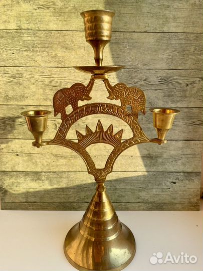 Подсвечник металл