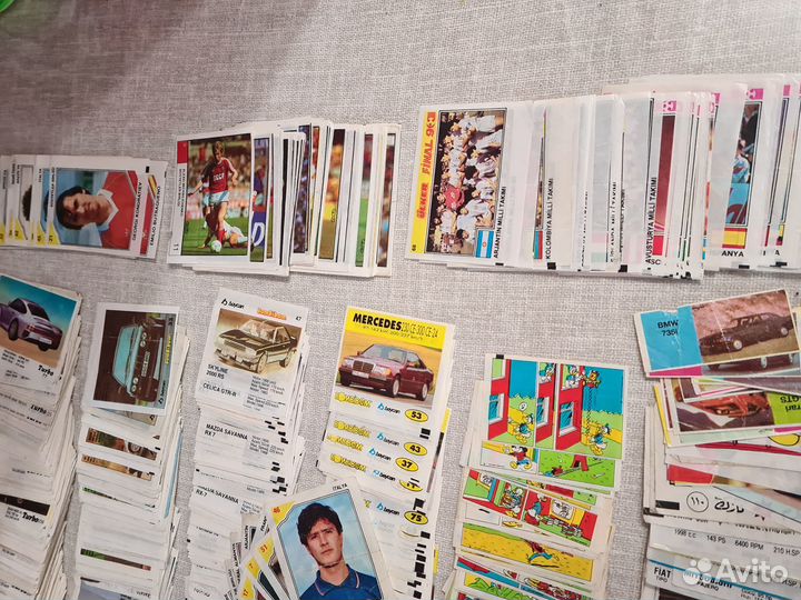 Вкладыши от жвачек