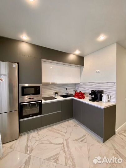 Прямая кухня на заказ. Производство