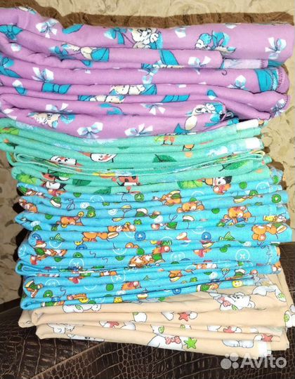 Пеленки детские пакетом