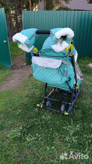 Коляска санки