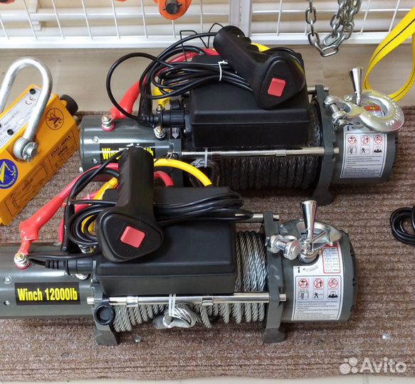 Лебедки 12V автомобильные (новые)