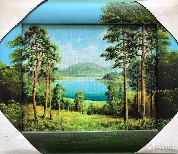 Картины с элементами масляных красок