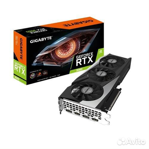 Видеокарта gigabyte GeForce RTX 3060 gaming OC 12G