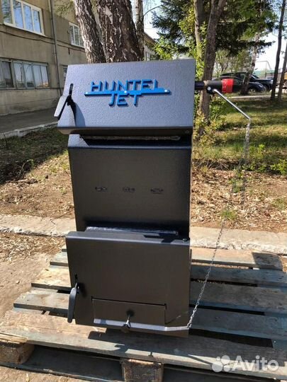 Твердотопливный котёл с увеличенной топкой