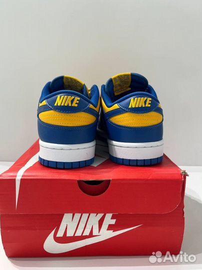 Кроссовки Nike Dunk Low Blue - Yellow
