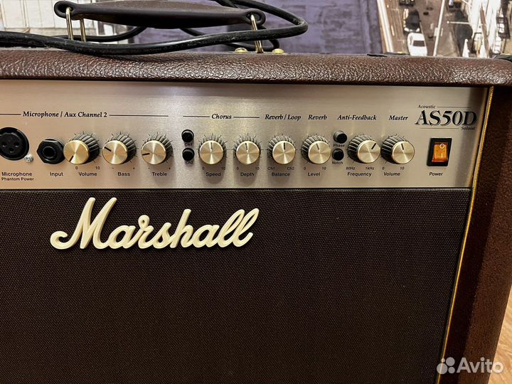 Комбоусилитель marshall as50d