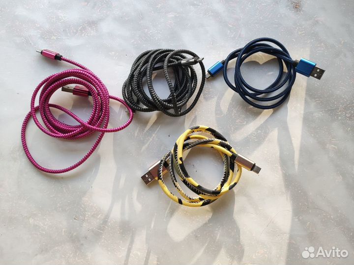 Провод кабель micro usb, type-c на запчасти