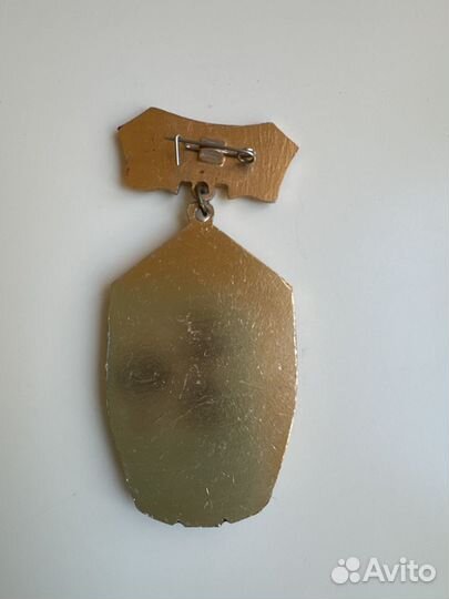 Значок смотр памятников истории 50 лет