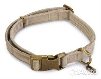 Beeztees 746993 Ошейник вельветовый Velura серый 4