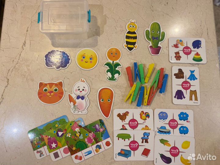 Комплект развивающих игр