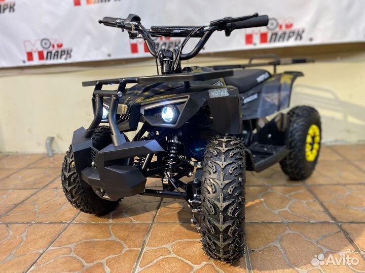 Квадроцикл motax Mini Grizlik X-16 E1000 (BW)