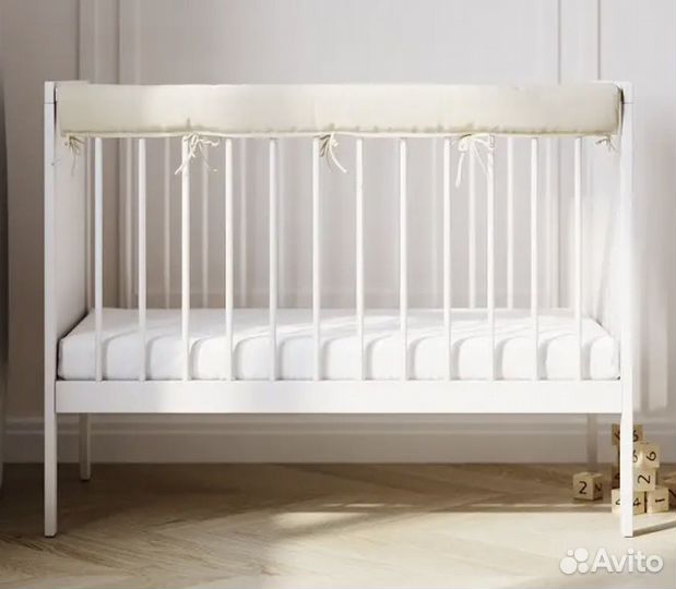 Бампер горизонтальный 120 см для детской кроватки