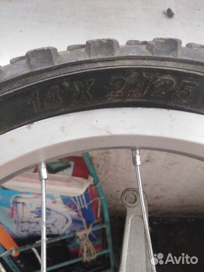 Заднее колесо для велосипеда 14