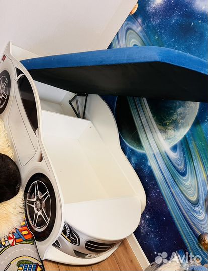 Детская кроватка машинка бу