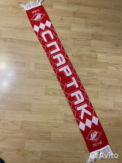 Англичанка шарф фк Спартак 1993г короткий раритет