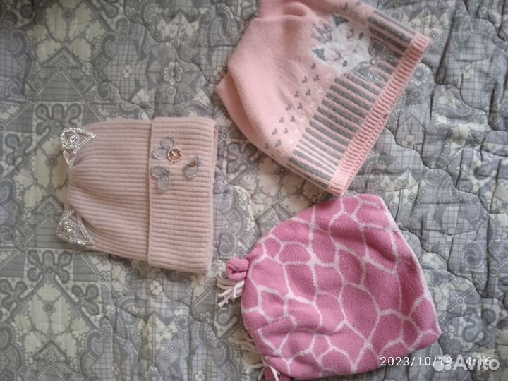 Шапки на девочку