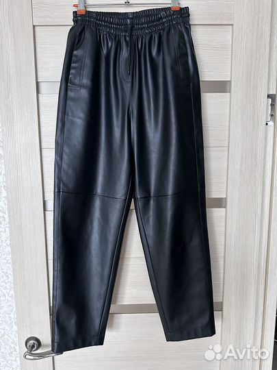 Брюки кожаные