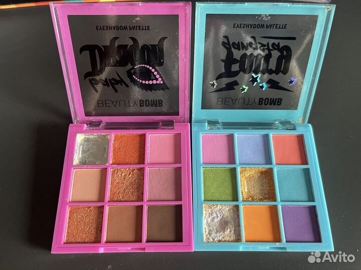Палетки бьюти бомб