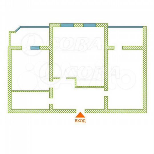 Продам помещение свободного назначения, 74.4 м²