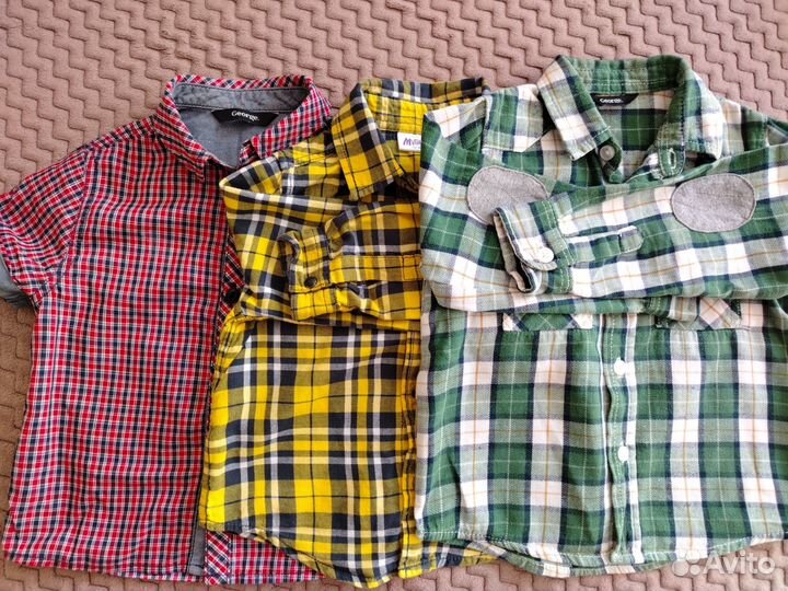 Рубашка для мальчика 92