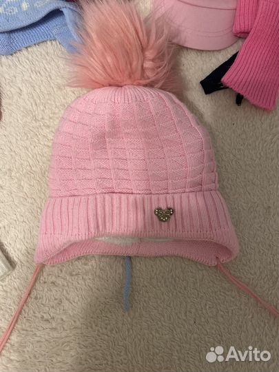 Шапки для девочки пакетом