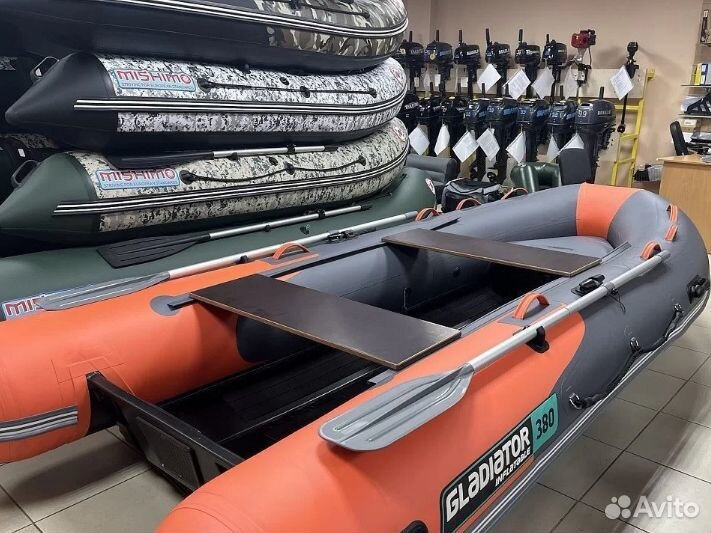 Лодка gladiator RIB380AL