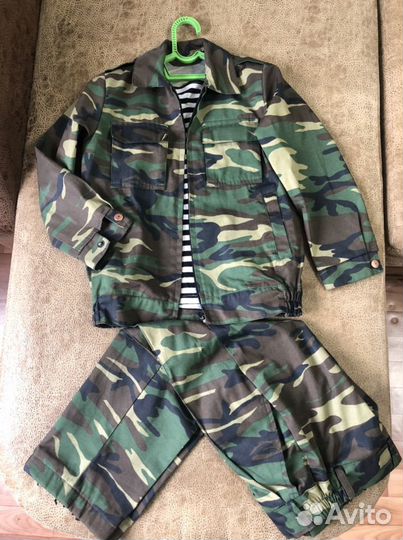 Кадетская форма для мальчика (полевая и парадная)