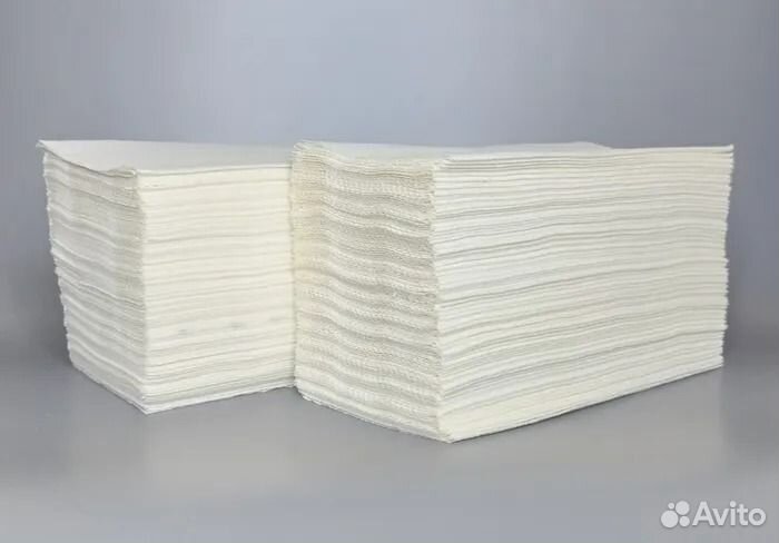 Бумажные полотенца V-сложения для диспенсера