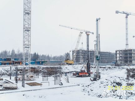 Ход строительства ЖК «Тайм Сквер» 1 квартал 2022