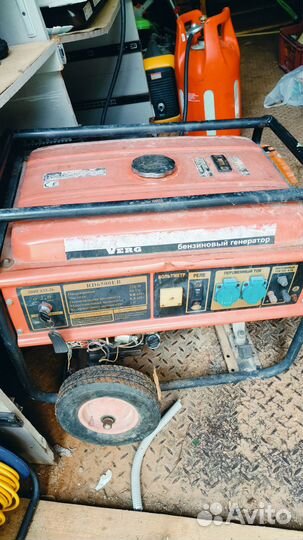 Генератор бензиновый 5 квт бу