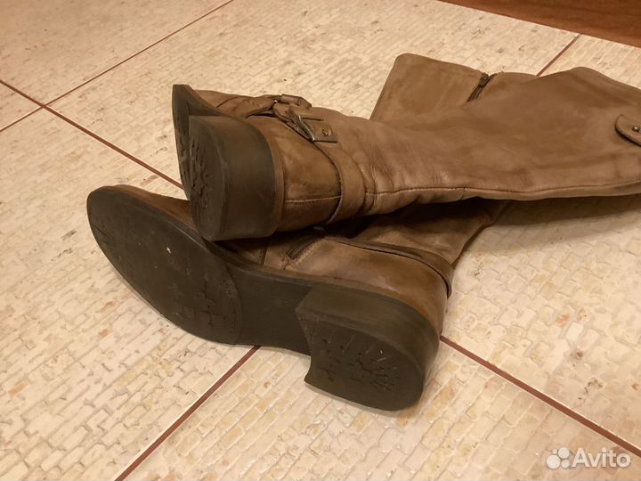 Сапоги женские натуральная кожа