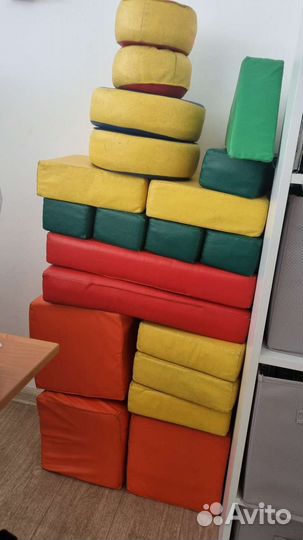 Мягкий конструктор большой