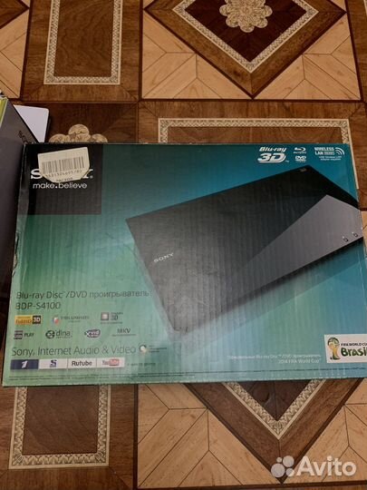Bluray плеер sony + беспроводные наушники