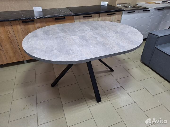 Круглый стол раздвижной 110